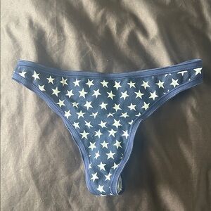 GAP Starry Navy Thong -Size S -NWT